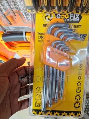 Coofix 9 Piece Allen Key/ Quality Allen Key