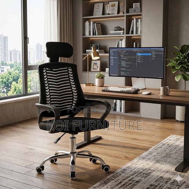 Office Chairs; Headrest Office Fabric Kl900-P Chairs - main view
