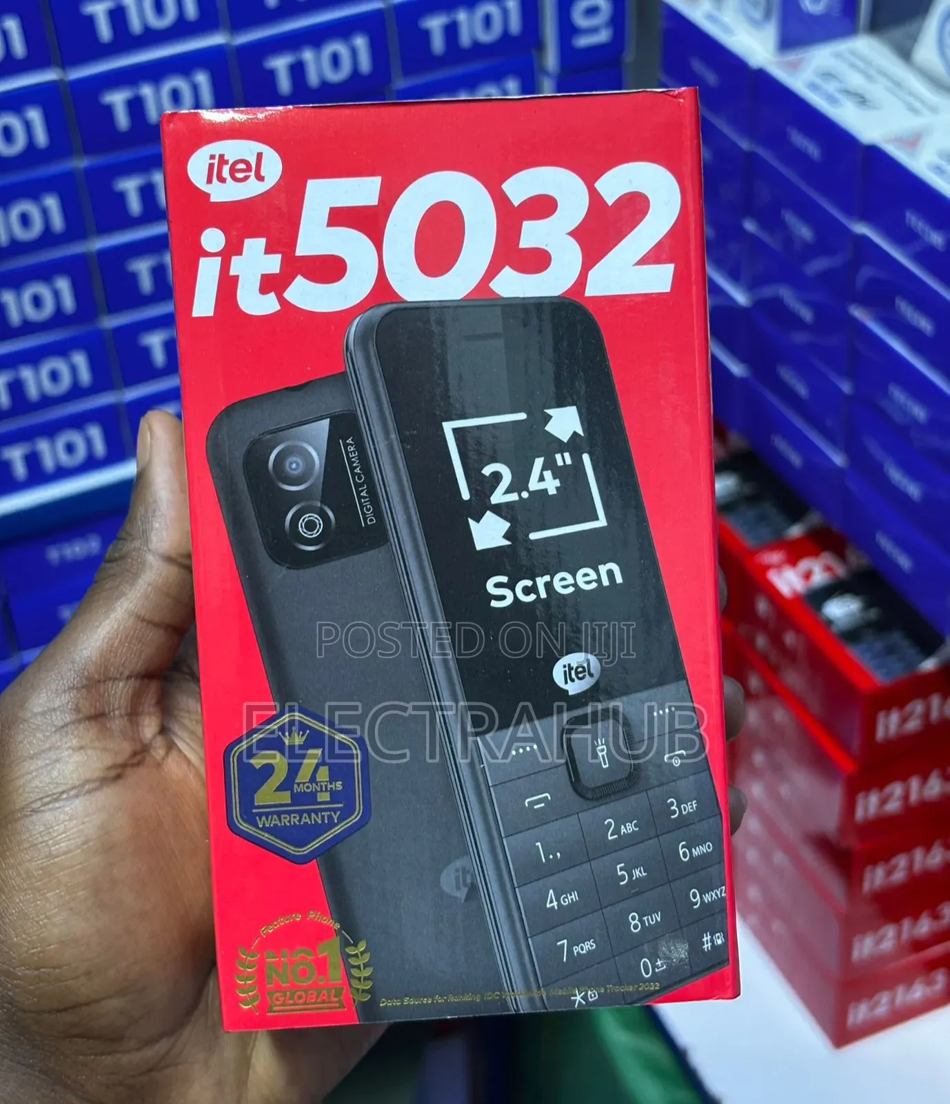 New Itel IT5023 Black
