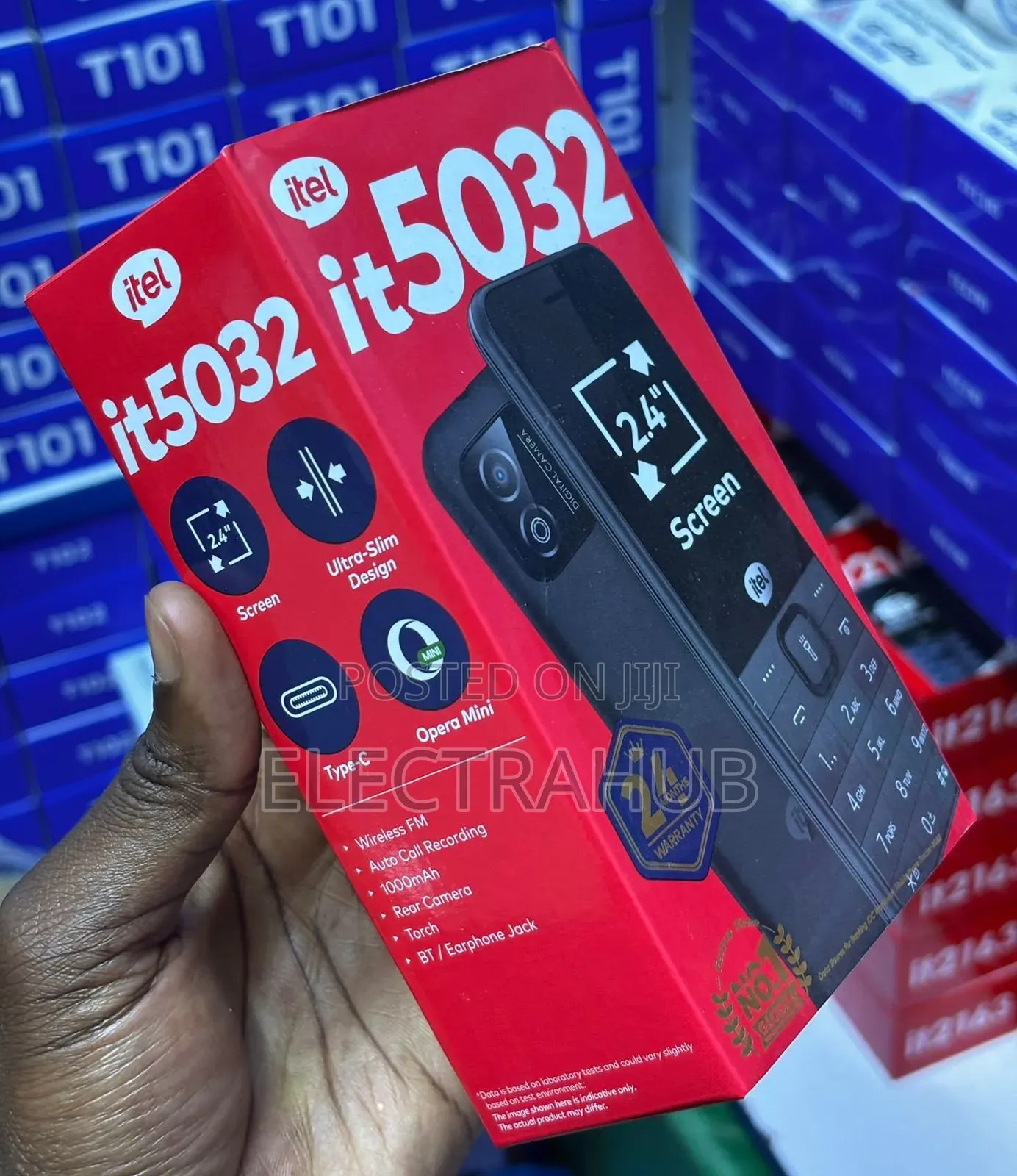 New Itel IT5023 Black