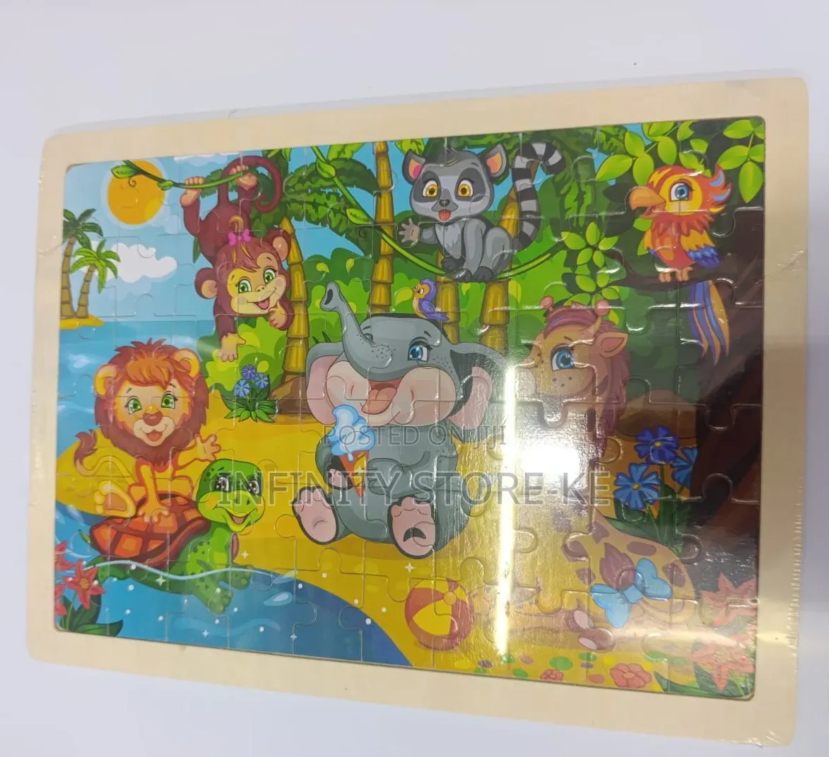 Kids Wooden Jigsaw Puzzle 60pcs