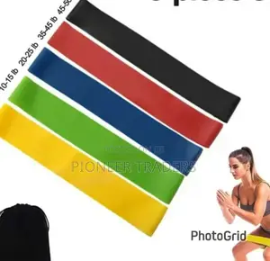 Resistance Band (A Parket 5 Pcs)