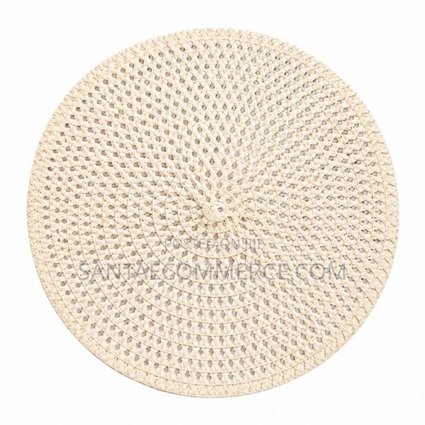 Natural Handwoven Round Table Placemat