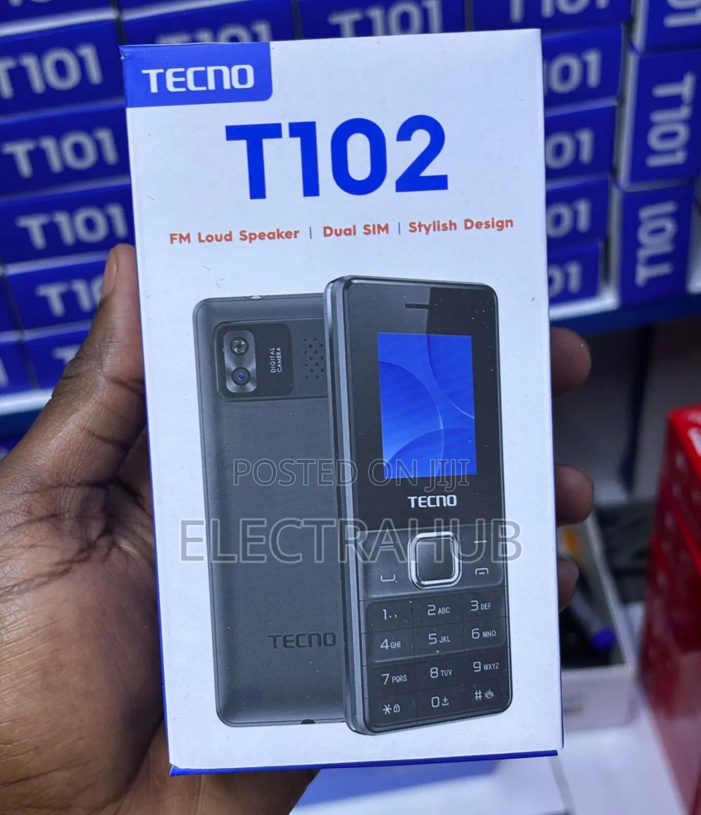New Tecno T1 Black