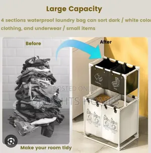 Rolling Laundry Basket _Sc