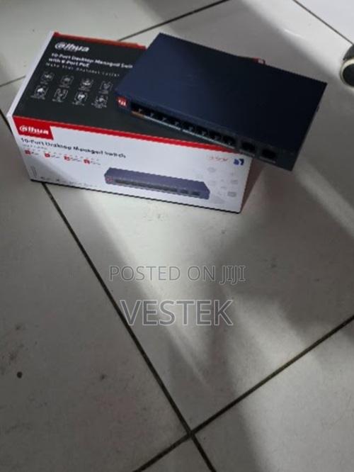 Dahua 10 Port Poe Switch Dh-Cs4010-8et2gt-60 Cloud Managed Switch