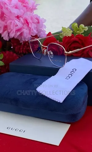 100% Uv Protection Unisex Gucci Clear Designer Sunglasses