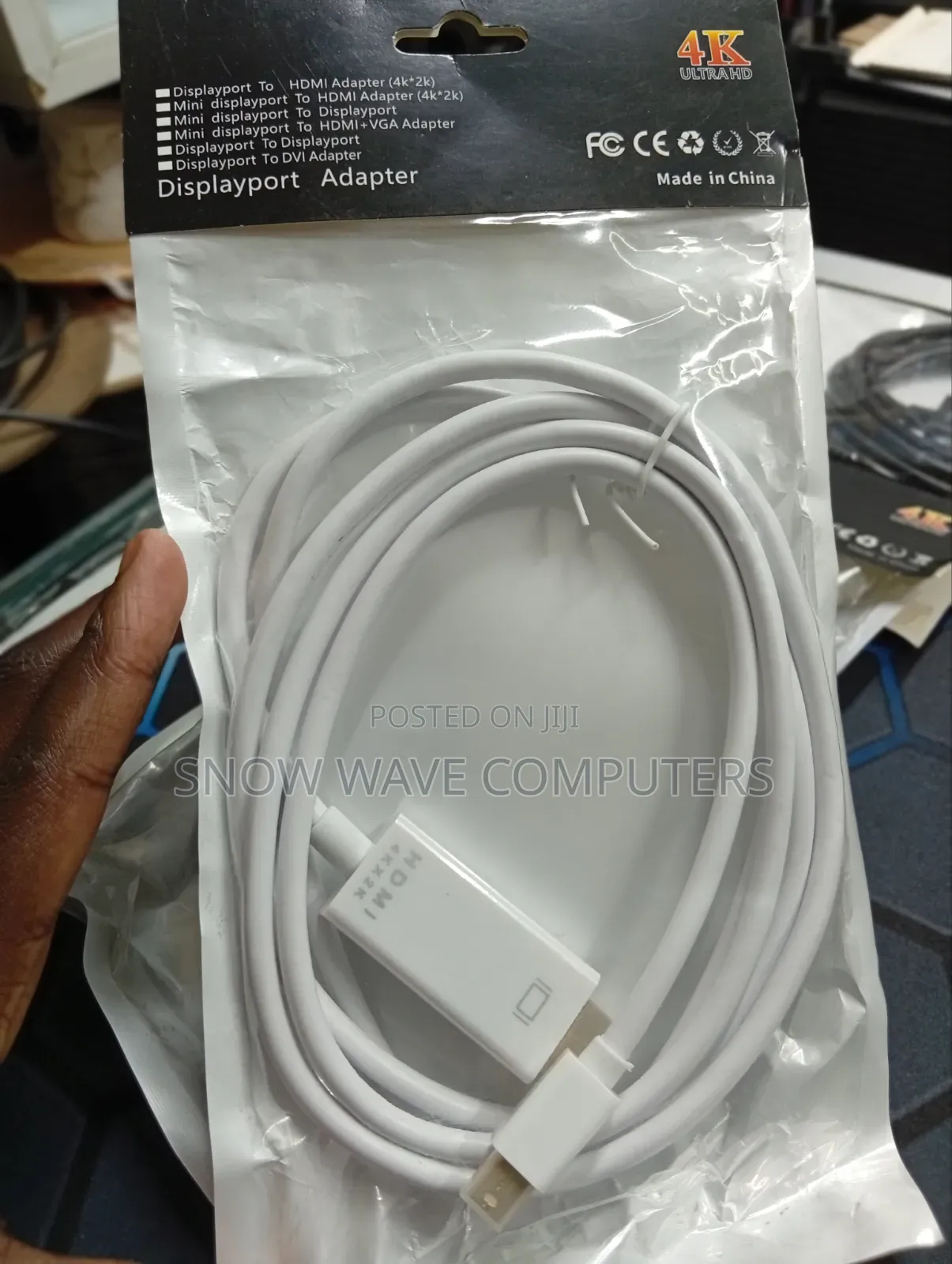 Ultra Hd Mini Display to Hdmi Adapter Mini Display to HDTV Adapter