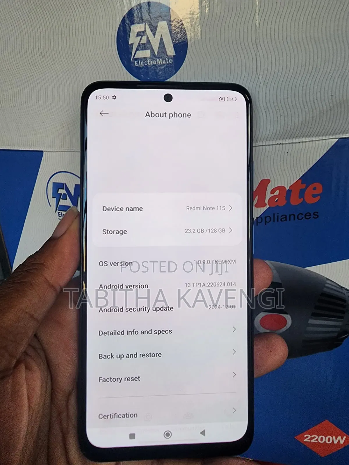Xiaomi Redmi Note 11S 128 GB Blue