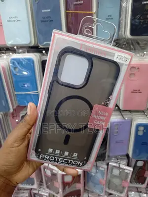 iPhone 12 Pro Max, Darkened Bumper Border for Impact Protection Case
