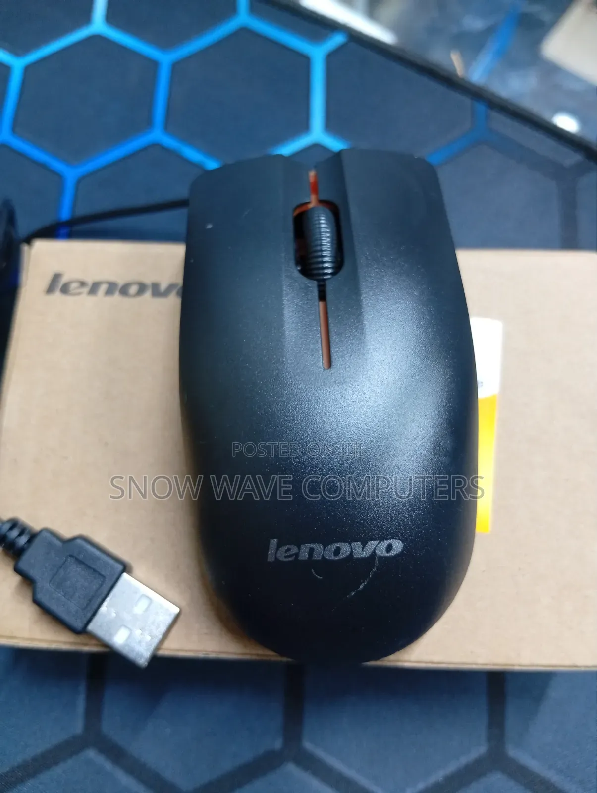 Lenovo M20 Mini Optical Wired Mouse
