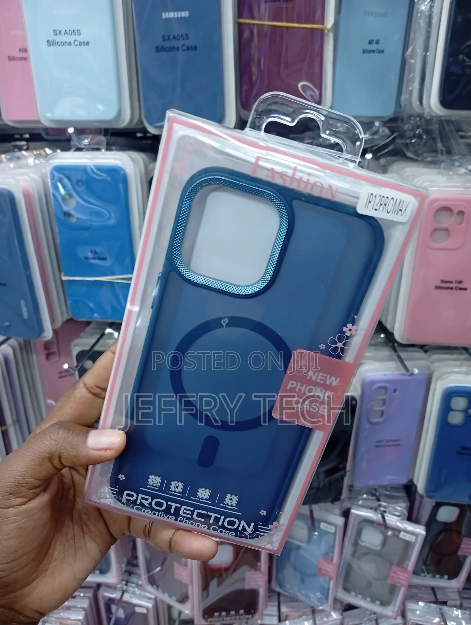 iPhone 12 Pro Max Shock-Absorbent Material Cover