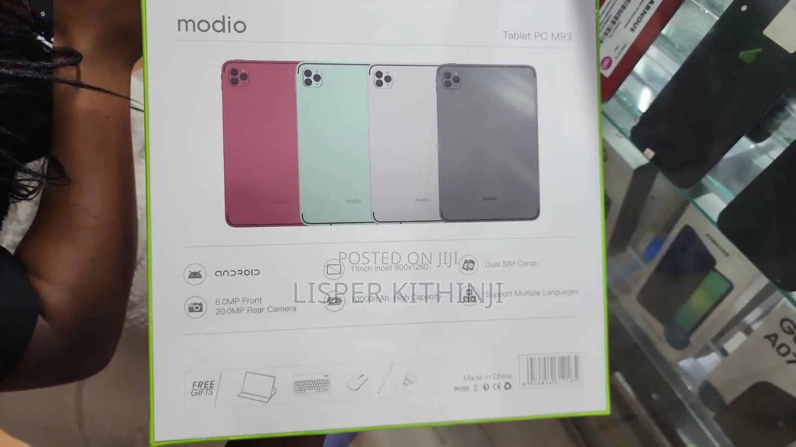New Modio M92 512 GB Gray