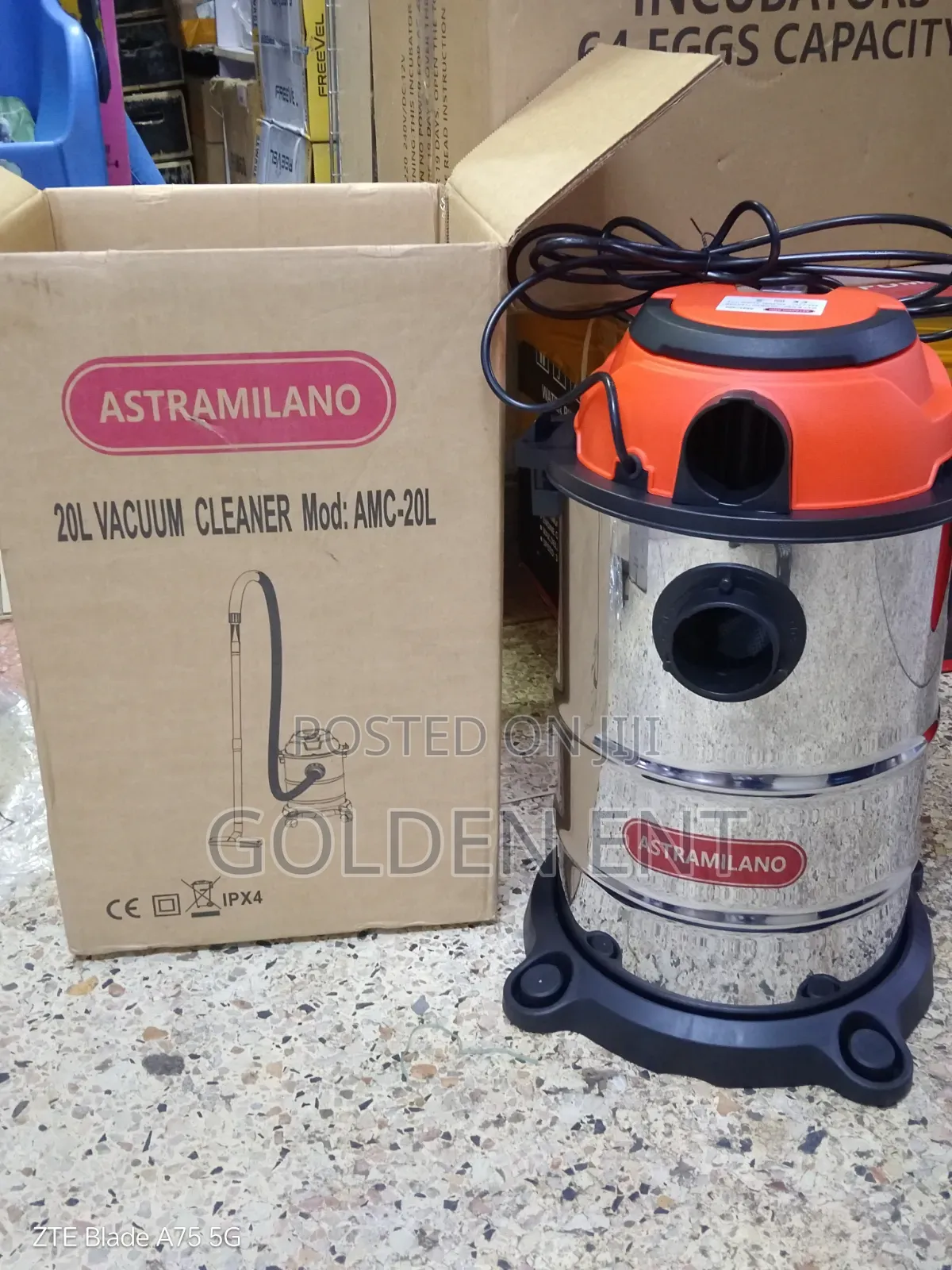 Astra Milano Vacuum Cleaner 20l/ Wet Dry Vacuum Cleaner