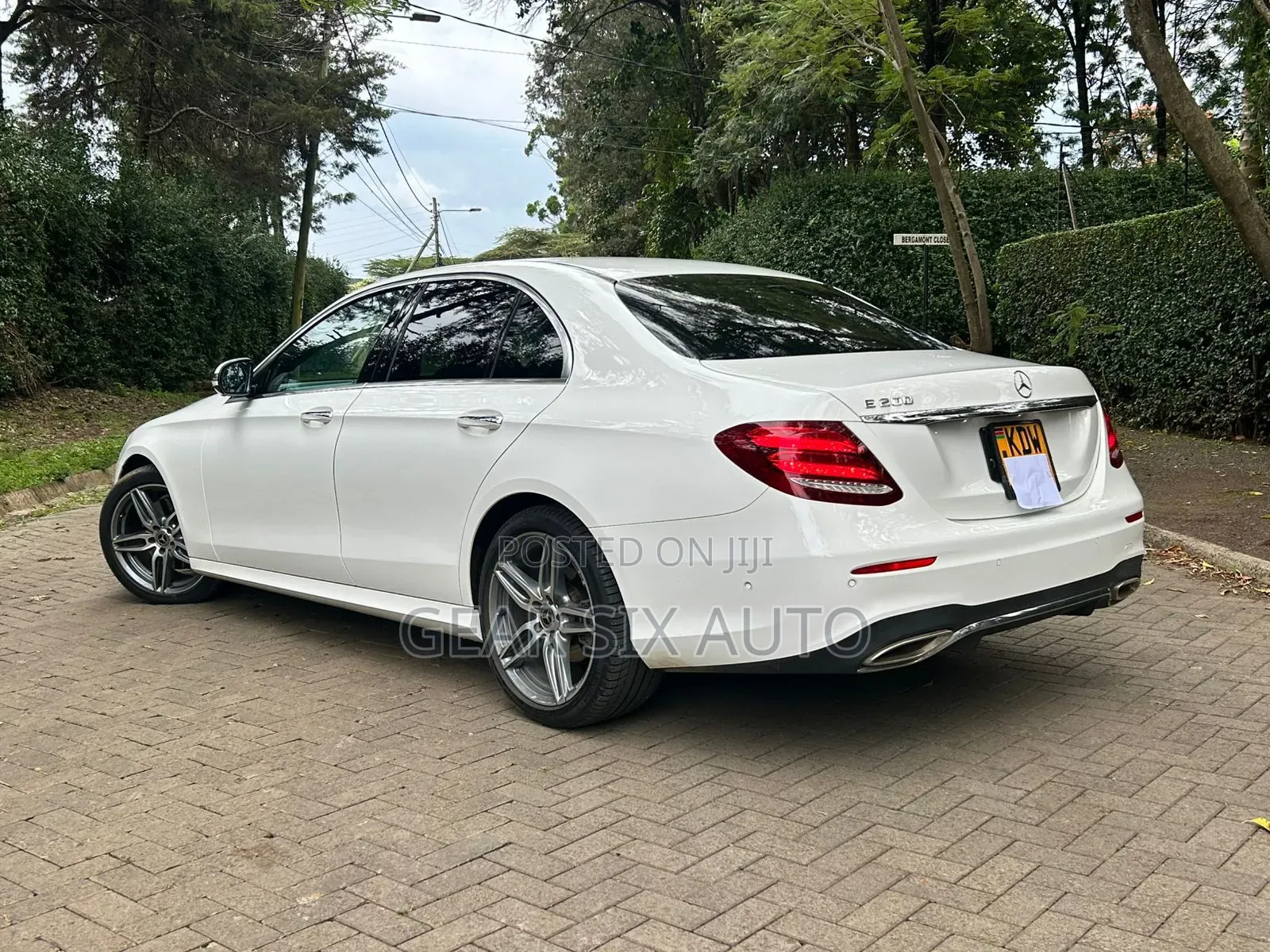 Mercedes-Benz E200 2018 White