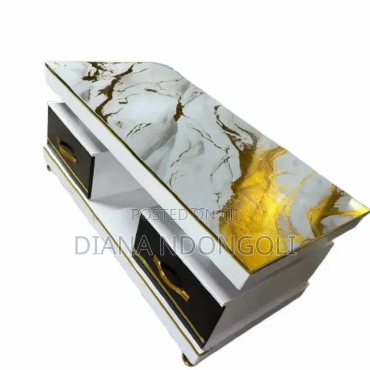 Coffee Table With Marble Topping