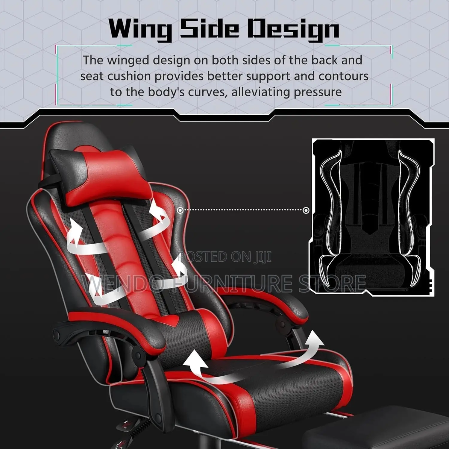 Office Chairs Heavy Leather Home Office Gamers Streaming Chair