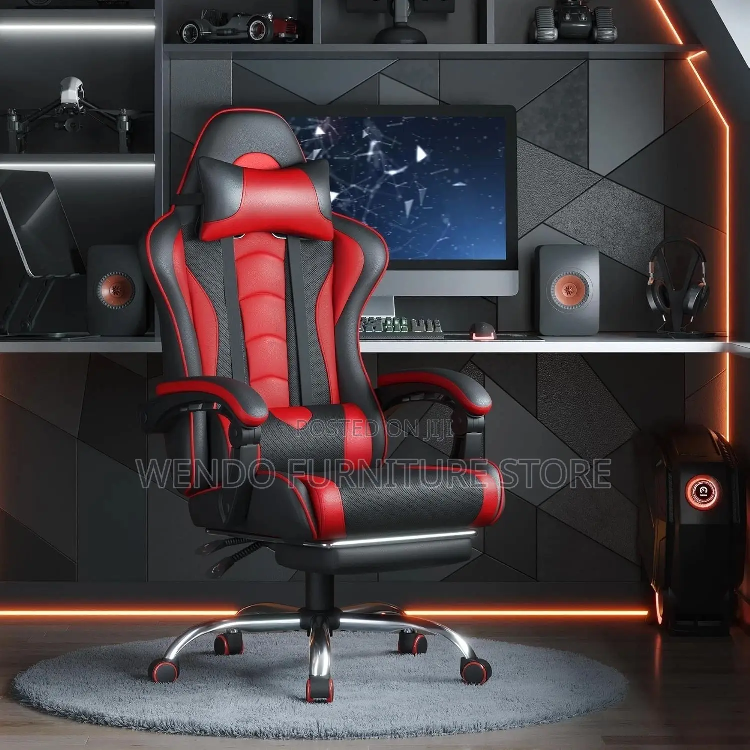 Office Chairs Heavy Leather Home Office Gamers Streaming Chair