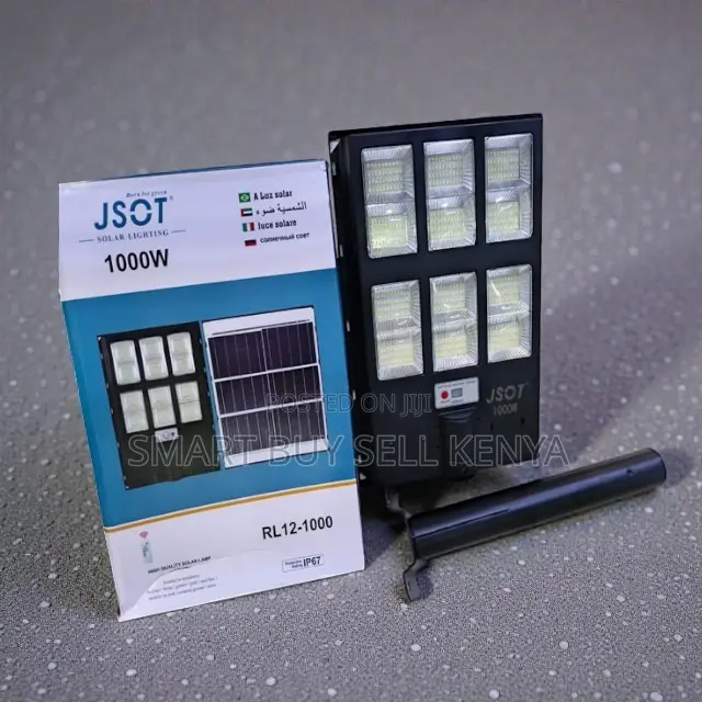 Automatic Light Sensor 1000w Watts Outdoor Security Solar Street Light