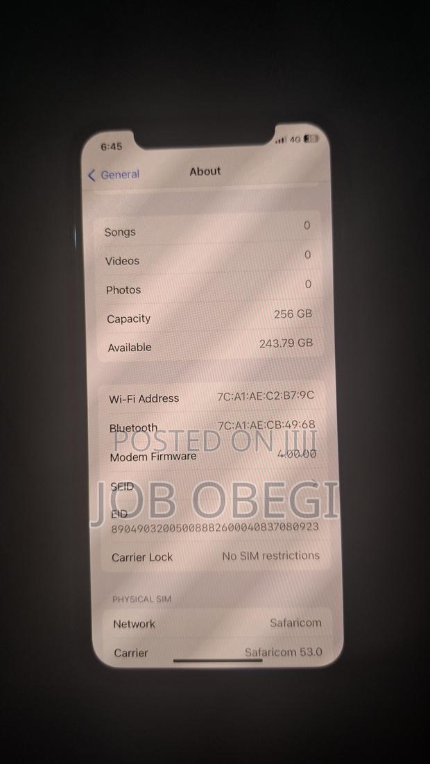 New Apple iPhone 11 Pro 256 GB Gray - thumbnail 2