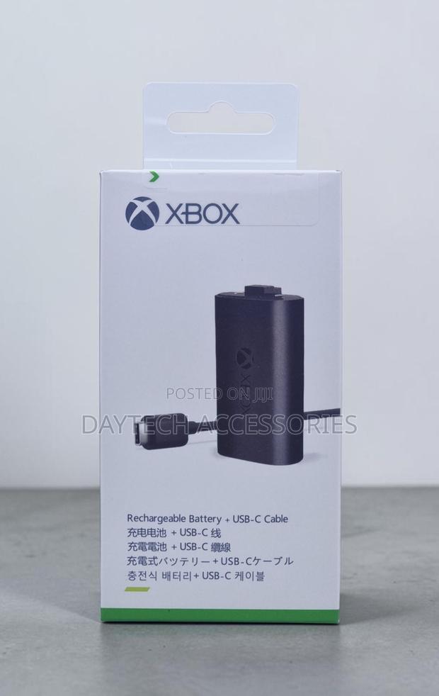 This Is an Official Xbox Rechargeable Battery + Usb-C Cable Kit