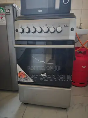 Mika 4-Burner Gas Cooker With Oven Grill – Well Maintained