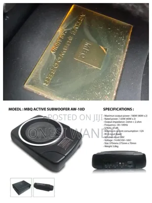 Car Under Seat Subwoofer