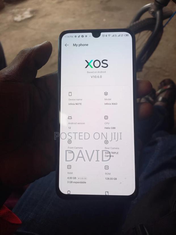 Infinix Note 11 128 GB Blue