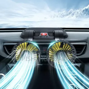 12v Car Cooling Fan Dual Head