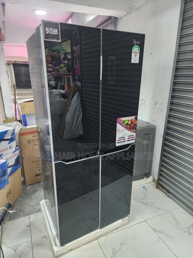 4 Doors Black New Fridge