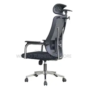 Office Chairs; Ergonomic High Back Fabric Cushioned Office Chairs
