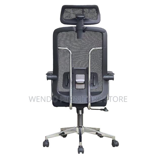 Office Chairs; Ergonomic High Back Fabric Cushioned Office Chairs - thumbnail 5