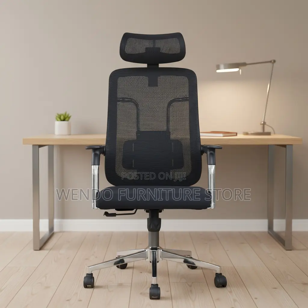 Office Chairs; Ergonomic High Back Fabric Cushioned Office Chairs