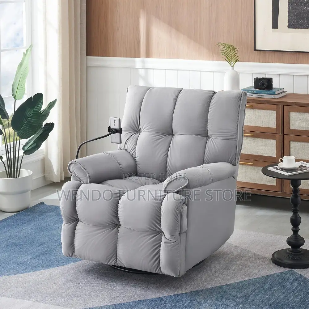 Sofas One Seater Reclining Living Room Sofa With Footrest