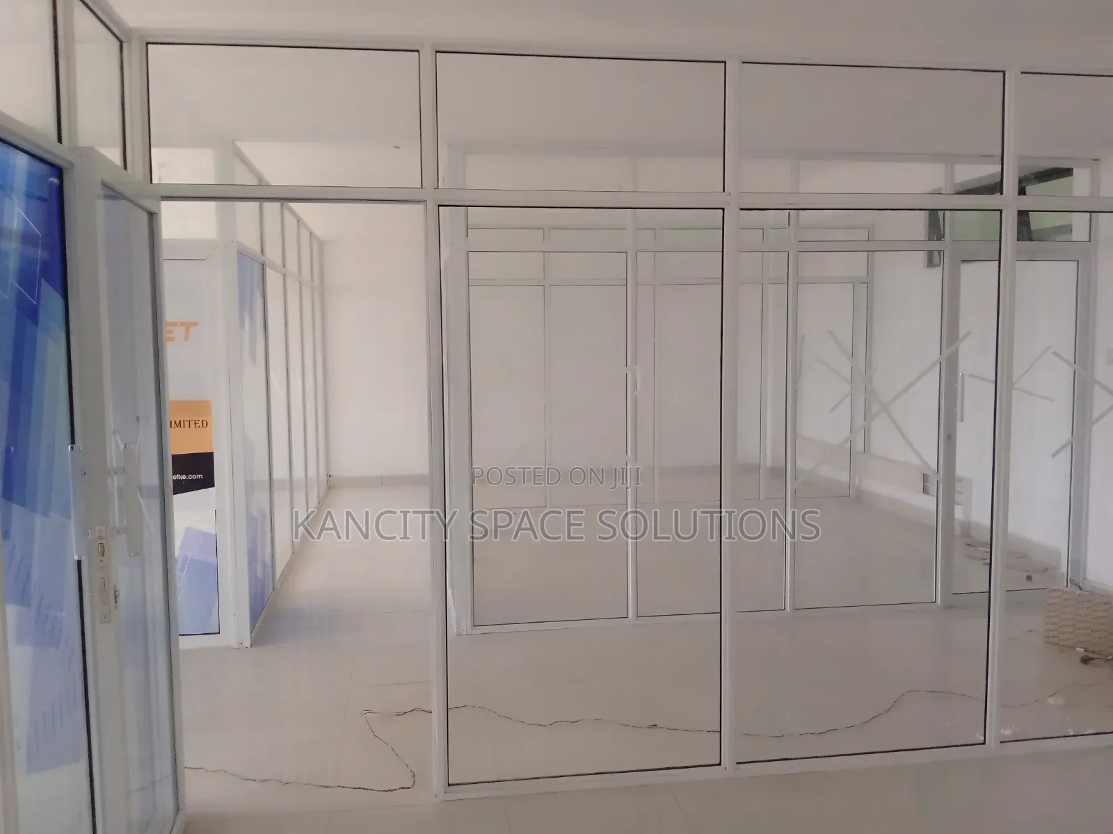 Aluminum Office Partitioning Fabrication