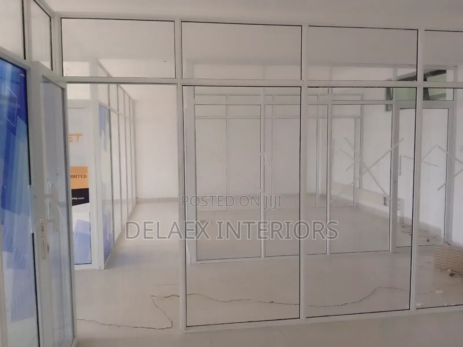 Aluminum Office Partitioning Fabrication