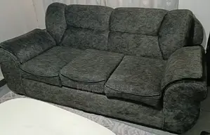 Two 3 Seater Fabric Sofa
