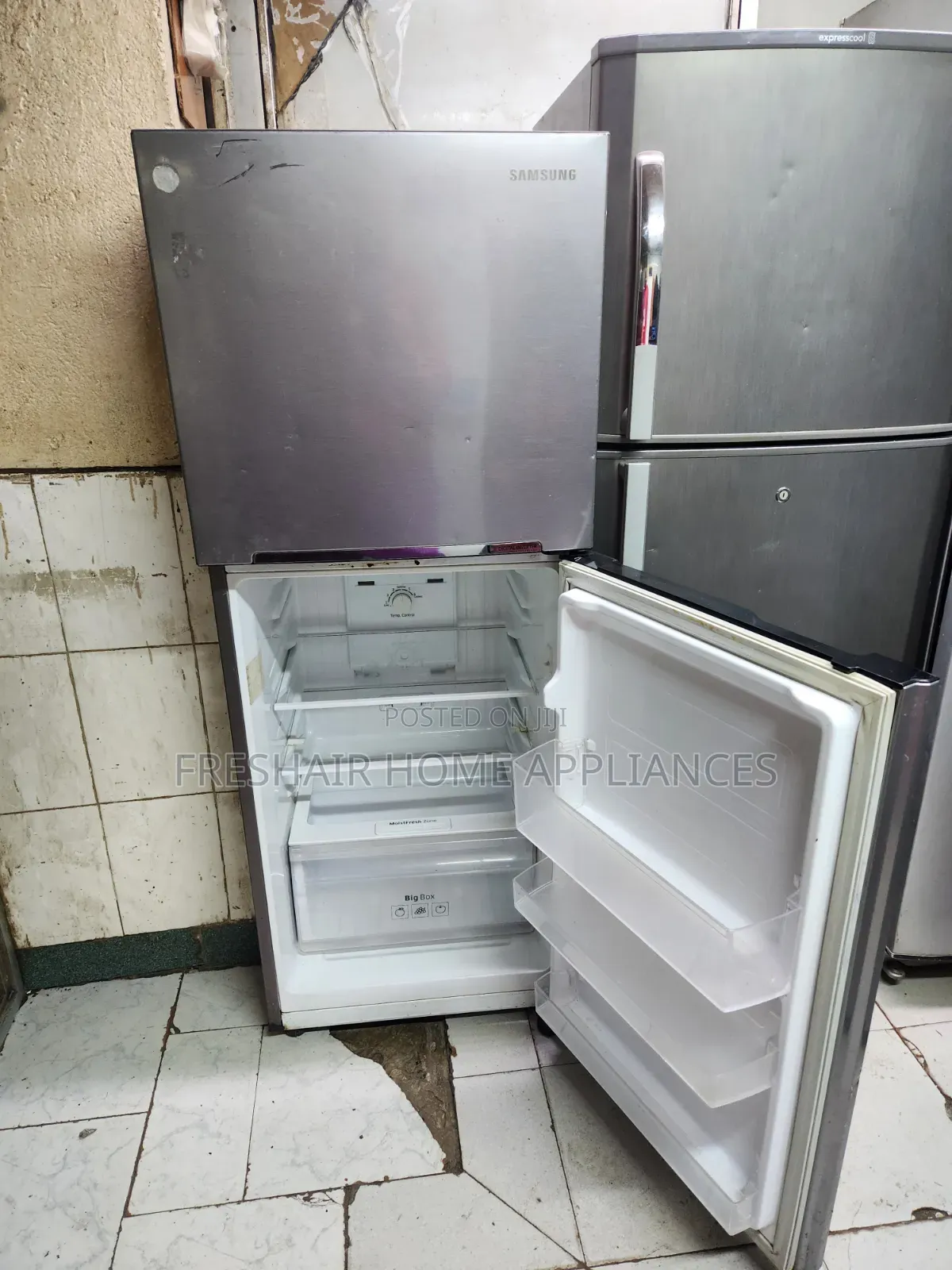 Silver Double Fridge ( Samsung)