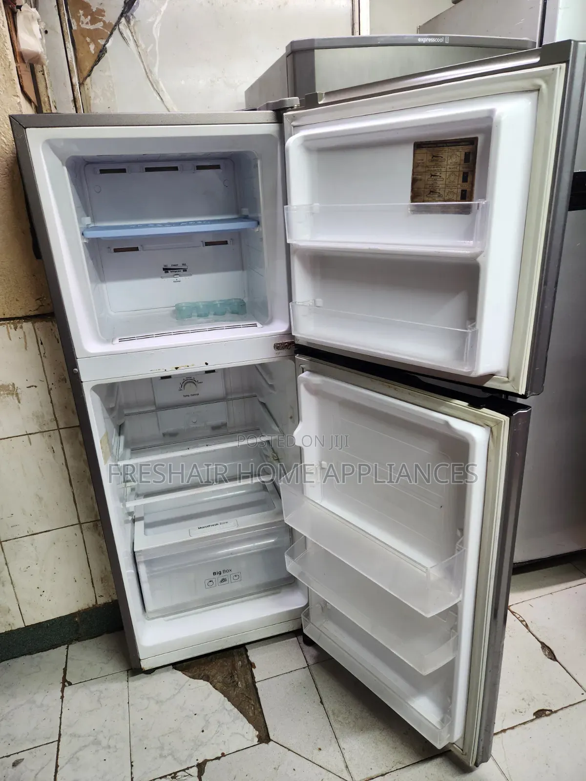 Silver Double Fridge ( Samsung)