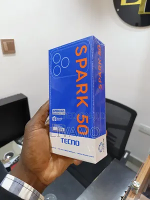 New Tecno Spark 50 128 GB Black