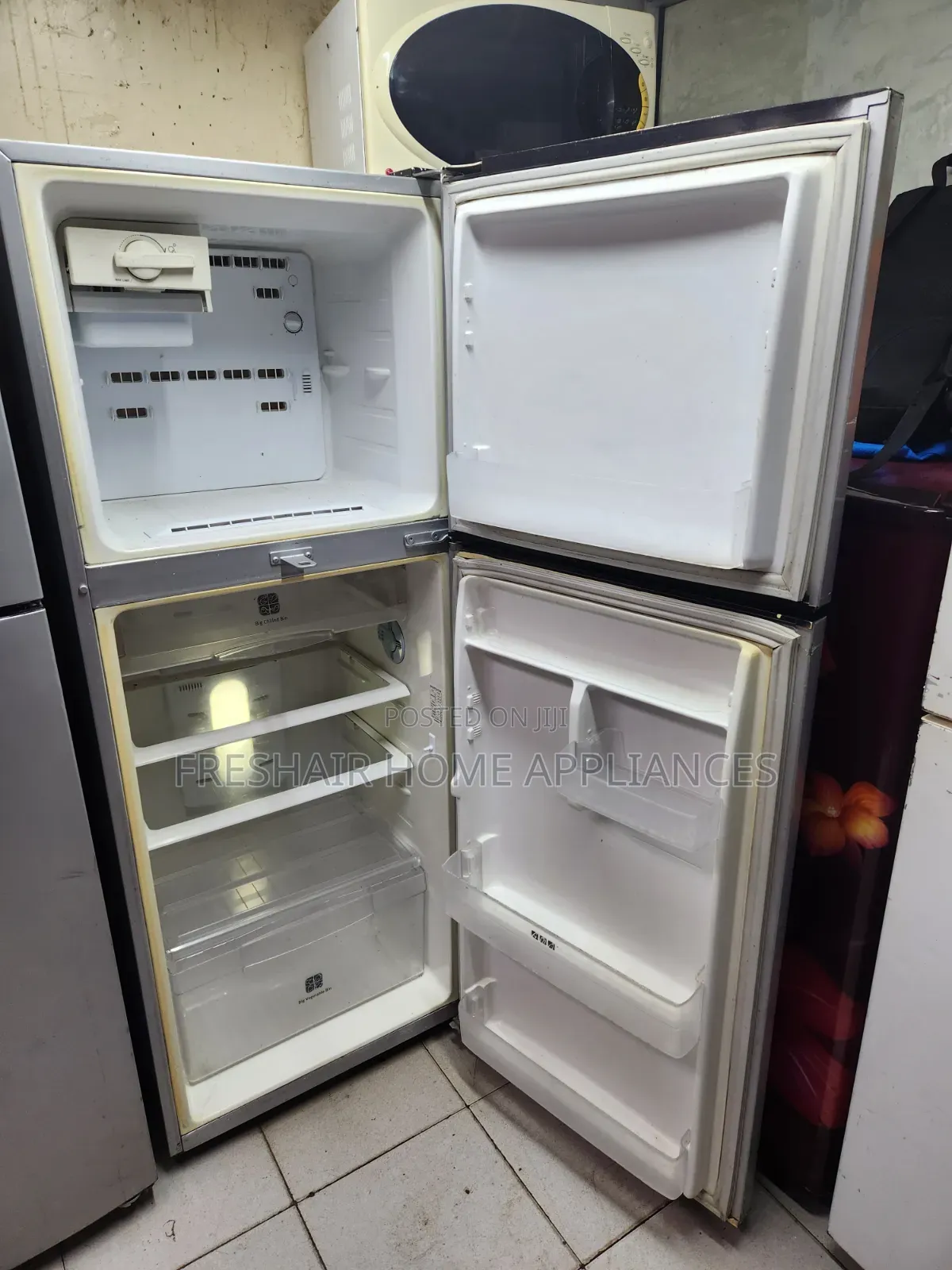 Specious Double Fridge 350litres