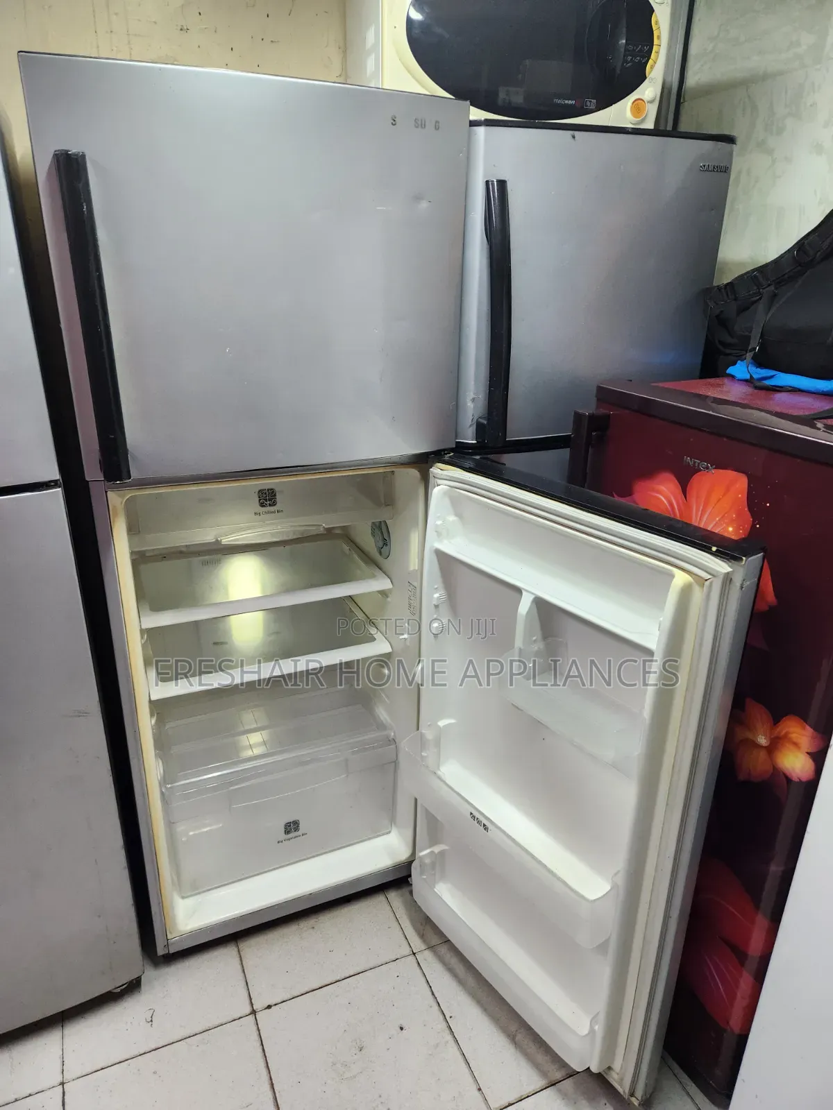 Specious Double Fridge 350litres