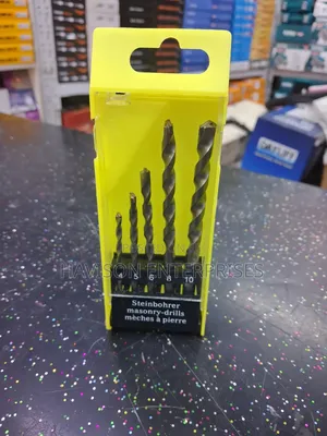 5 Pcs Masonary Drill Bits