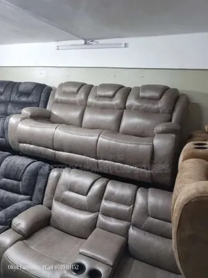 Classic Semi Recliner Sofa