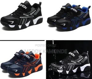 Orange Boys Sneakers