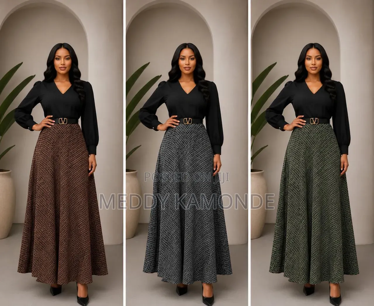 Flowing Long Maxi Dress