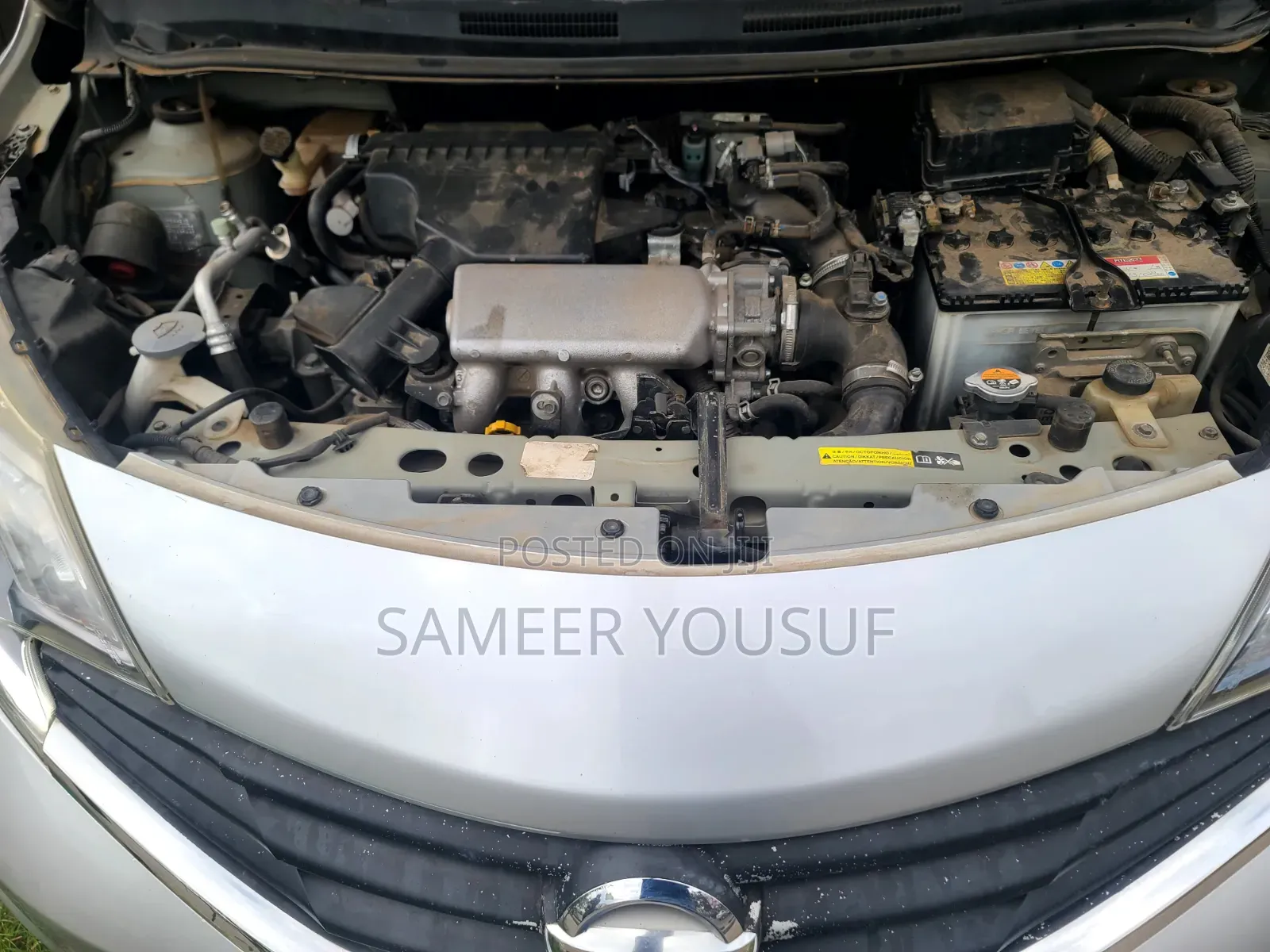 Nissan Note 2017 Silver