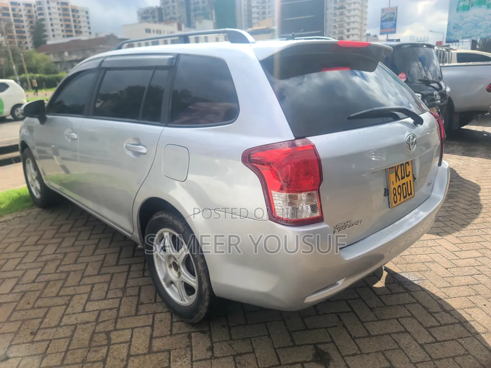 Toyota Corolla Fielder 2015 Silver