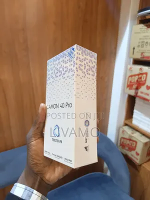 New Tecno Camon 40 Pro 4G 256 GB Black