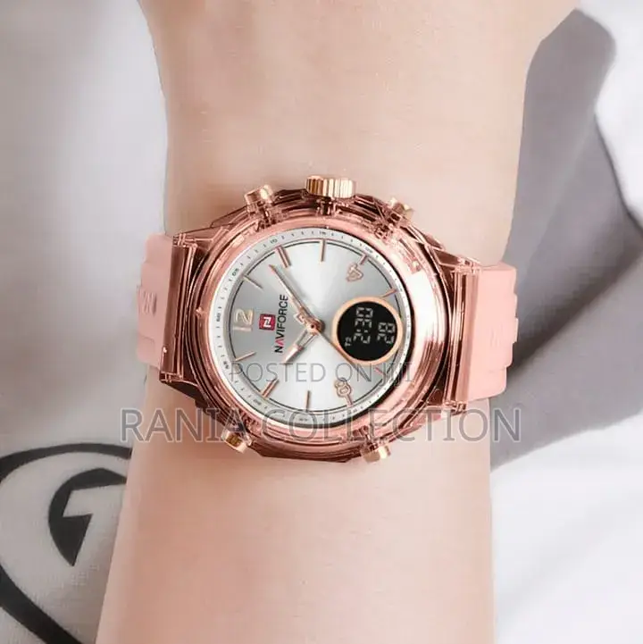 Authentic Ladies Rubber Strap Wstches
